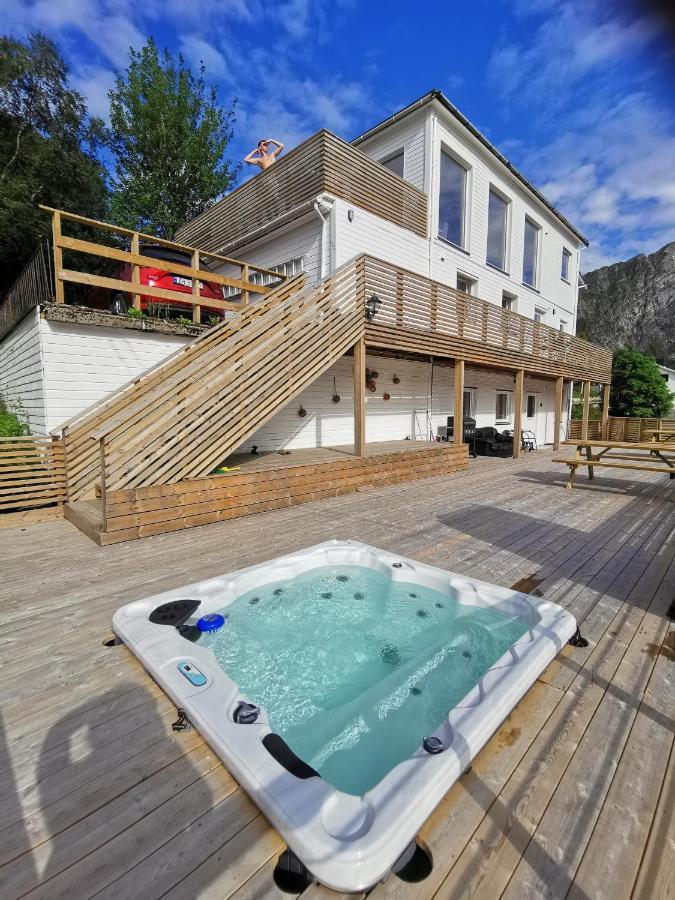 Ferienwohnung Waterfront Senja Torsken Exterior foto